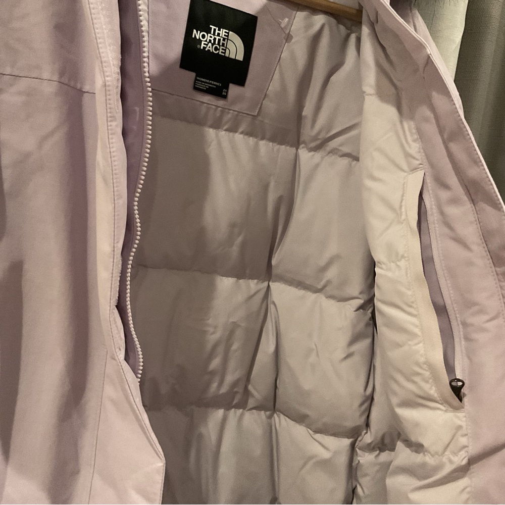 🆕 North Face ARCTIC PARKA Down Black Removable Fur Hood Wind Water Proof 1X NWT - Picture 8 of 14